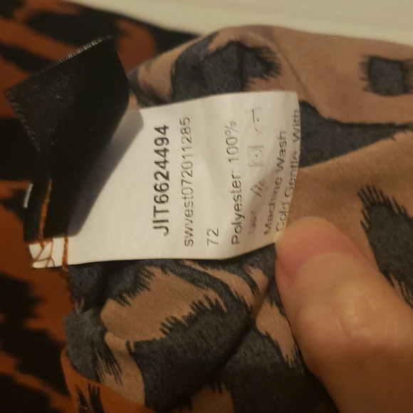 Shein Animal print spaghetti strap tank - Picture 4 of 4